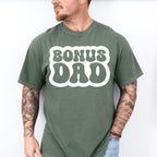 Groovy Bonus Dad - Father's Day Unisex Crewneck T-Shirt Sweatshirt Hoodie