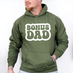 Groovy Bonus Dad - Father's Day Unisex Crewneck T-Shirt Sweatshirt Hoodie