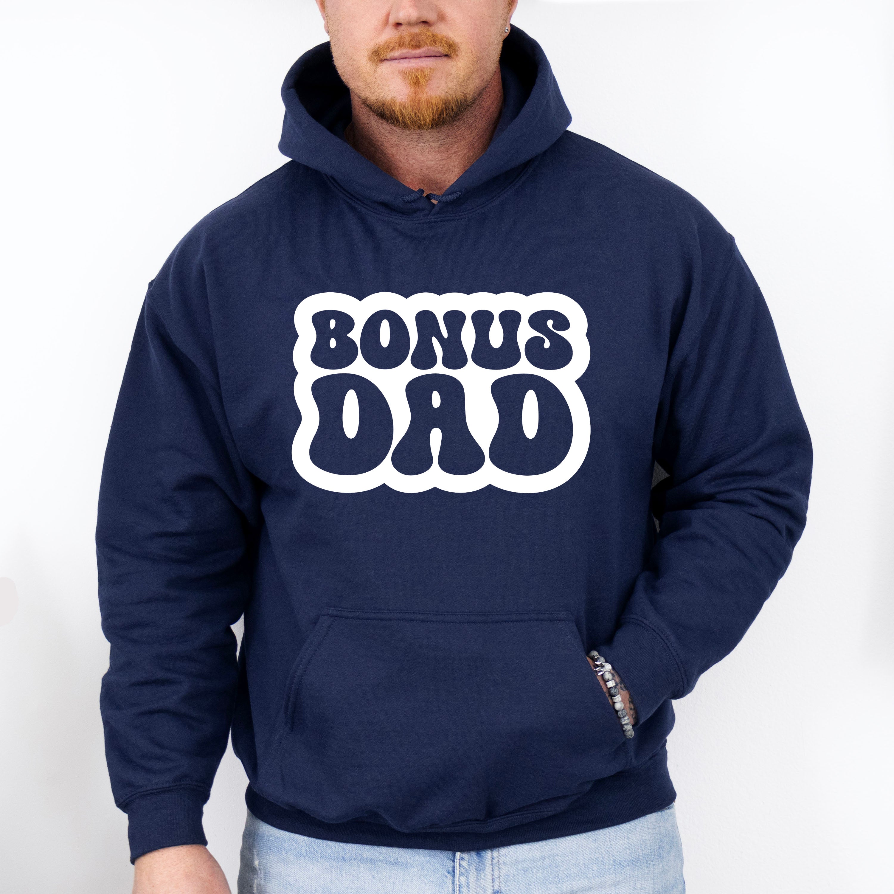 Groovy Bonus Dad - Father's Day Unisex Crewneck T-Shirt Sweatshirt Hoodie