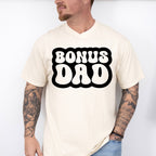 Groovy Bonus Dad - Father's Day Unisex Crewneck T-Shirt Sweatshirt Hoodie