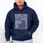 Bonus Dad Nutrition Facts - Father's Day Unisex Crewneck T-Shirt Sweatshirt Hoodie
