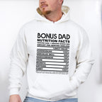 Bonus Dad Nutrition Facts - Father's Day Unisex Crewneck T-Shirt Sweatshirt Hoodie