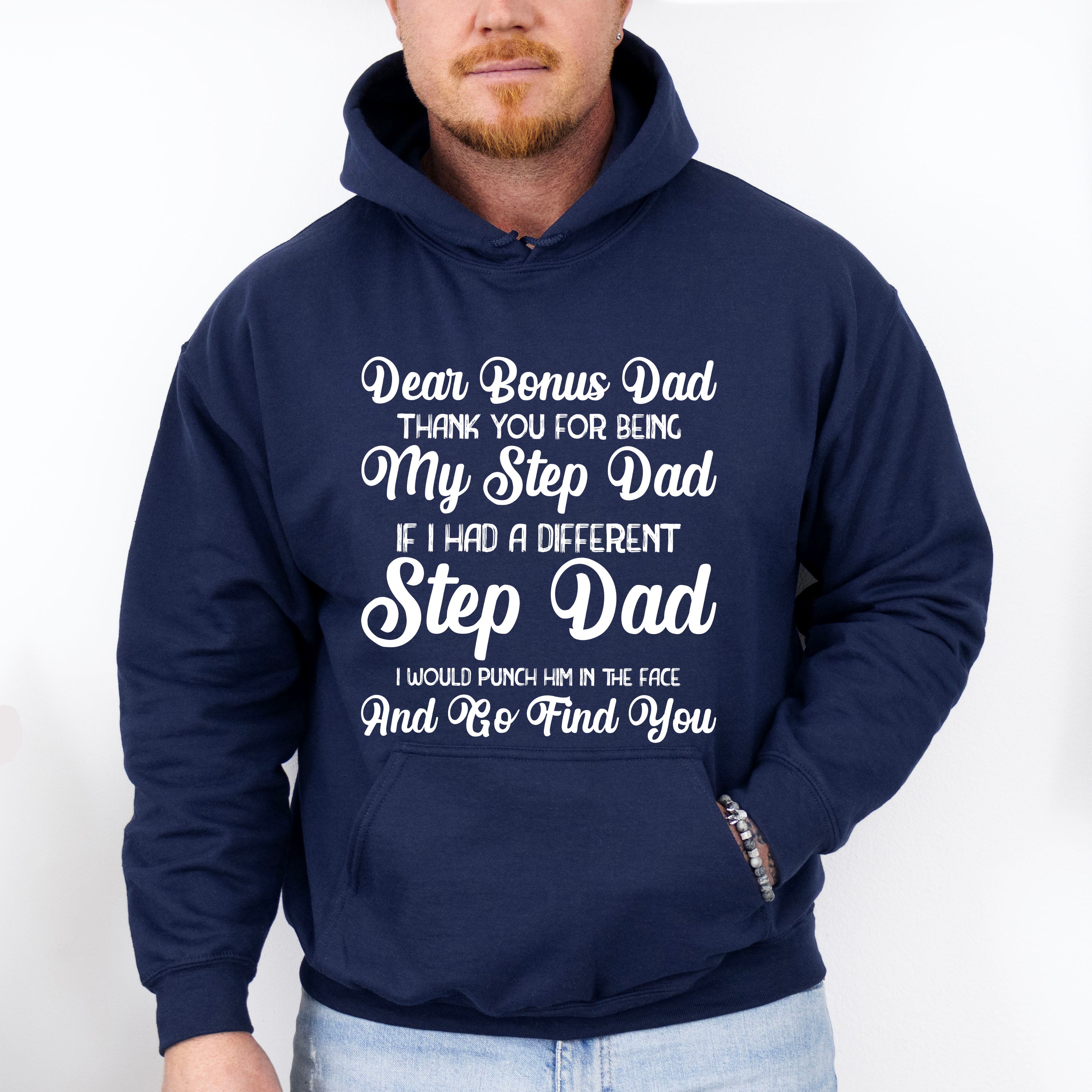 Dear Bonus Dad - Father's Day Unisex Crewneck T-Shirt Sweatshirt Hoodie