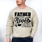 Fatherhood Requires Love Not DNA - Father's Day Unisex Crewneck T-Shirt Sweatshirt Hoodie
