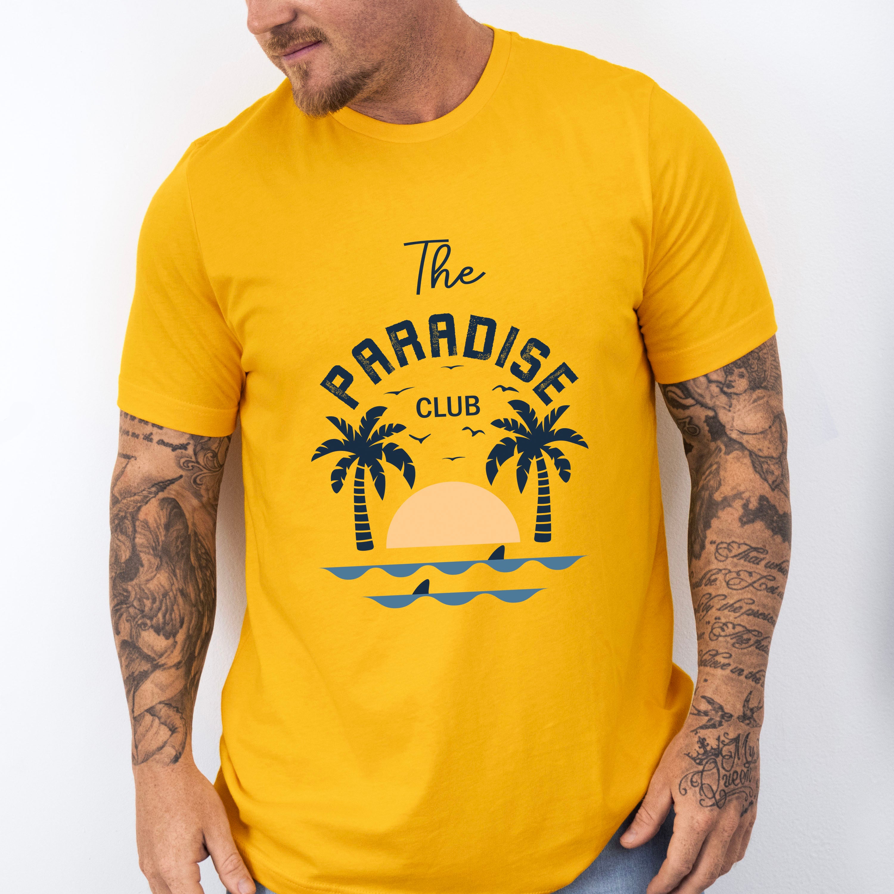 The Paradise Club - Summer Theme Unisex Crewneck T-Shirt Sweatshirt Hoodie