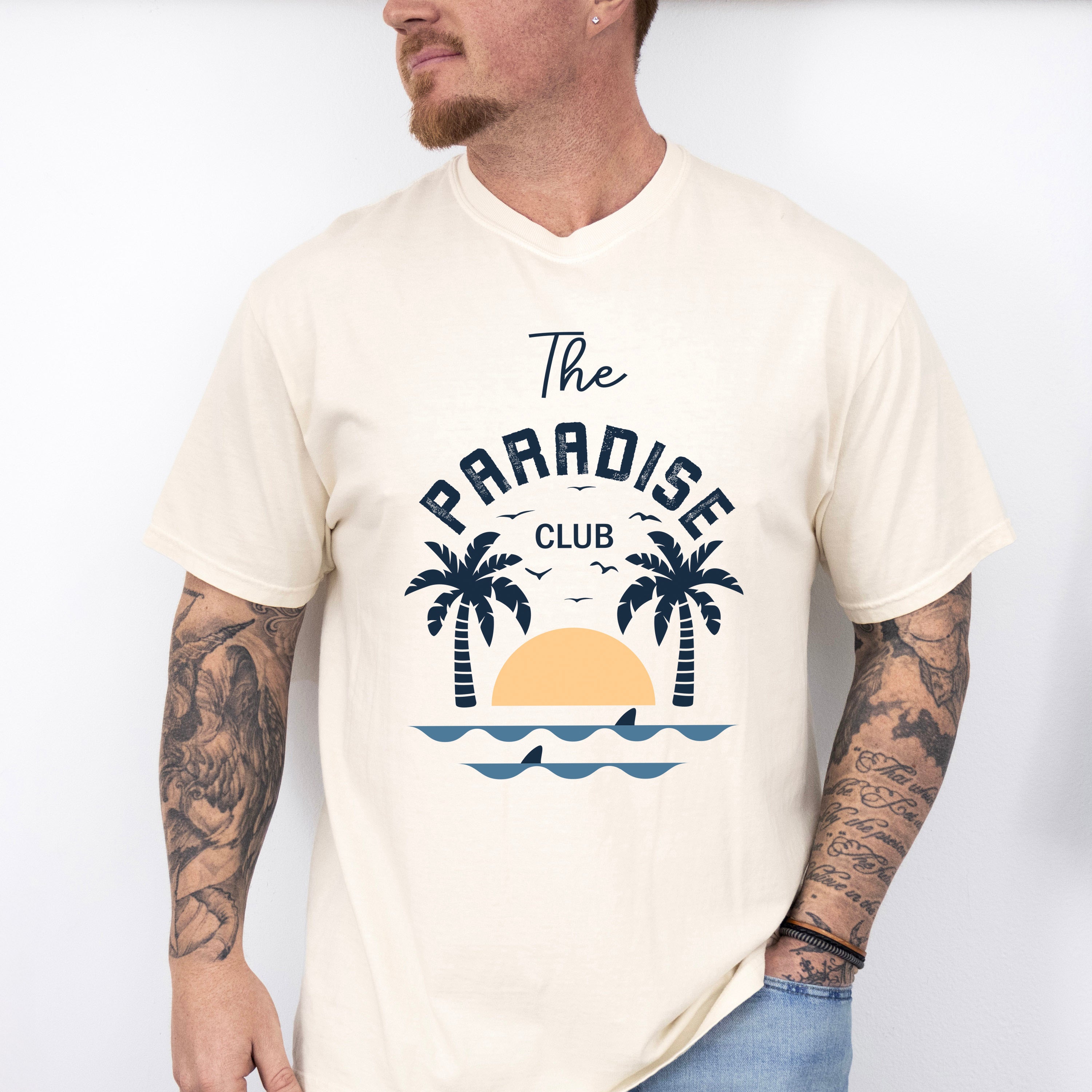 The Paradise Club - Summer Theme Unisex Crewneck T-Shirt Sweatshirt Hoodie