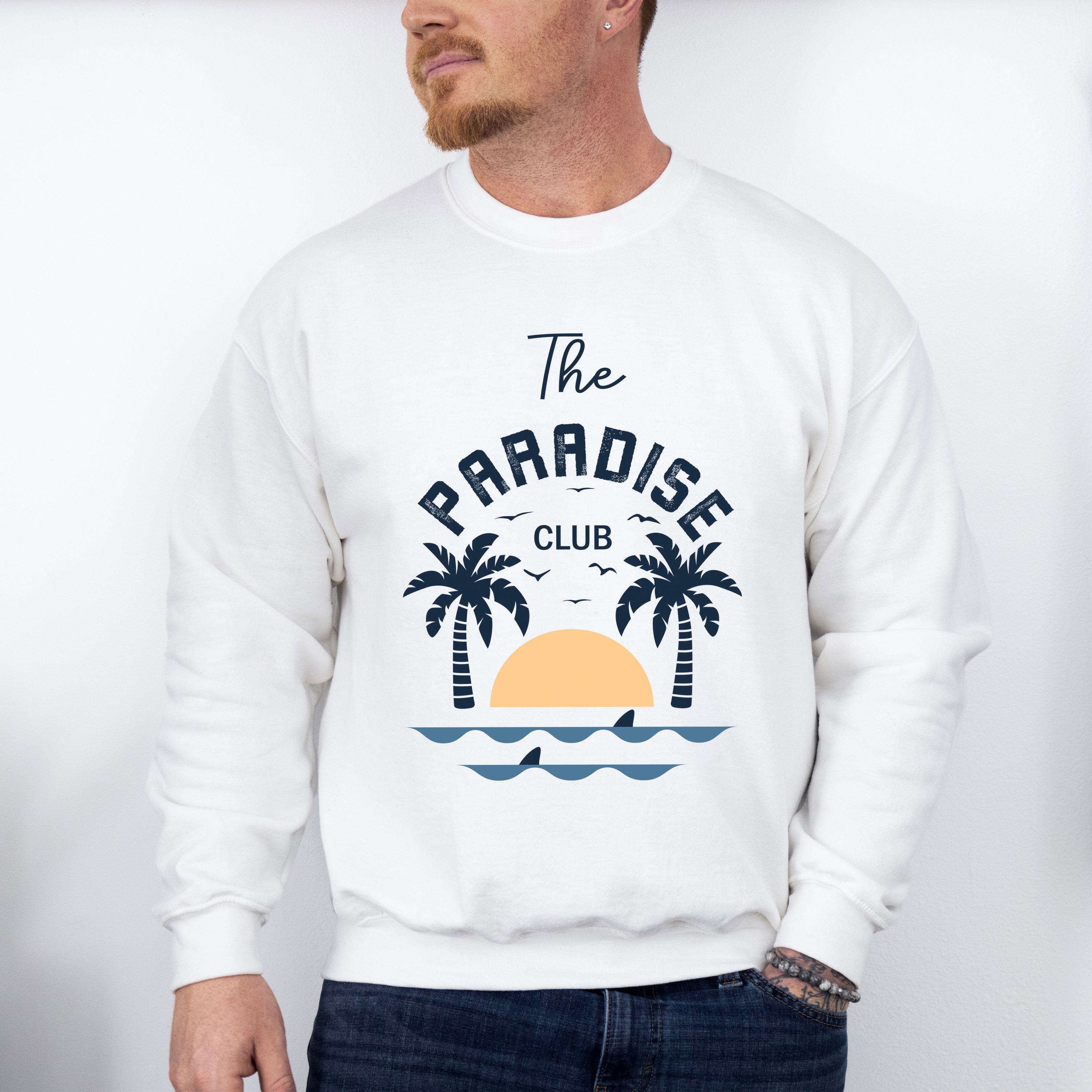 The Paradise Club - Summer Theme Unisex Crewneck T-Shirt Sweatshirt Hoodie