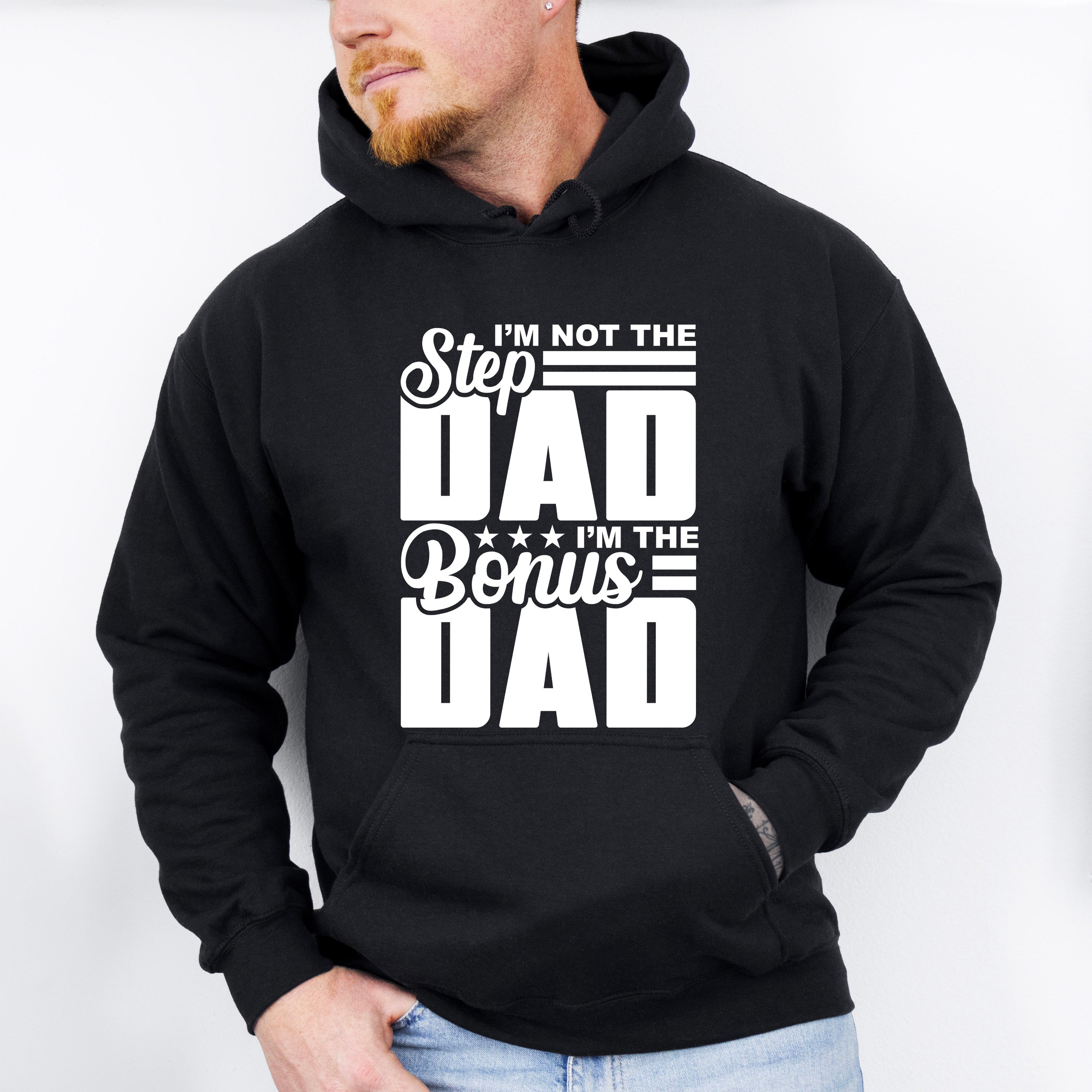 I'm The Best Stepdad - Father's Day Unisex Crewneck T-Shirt Sweatshirt Hoodie