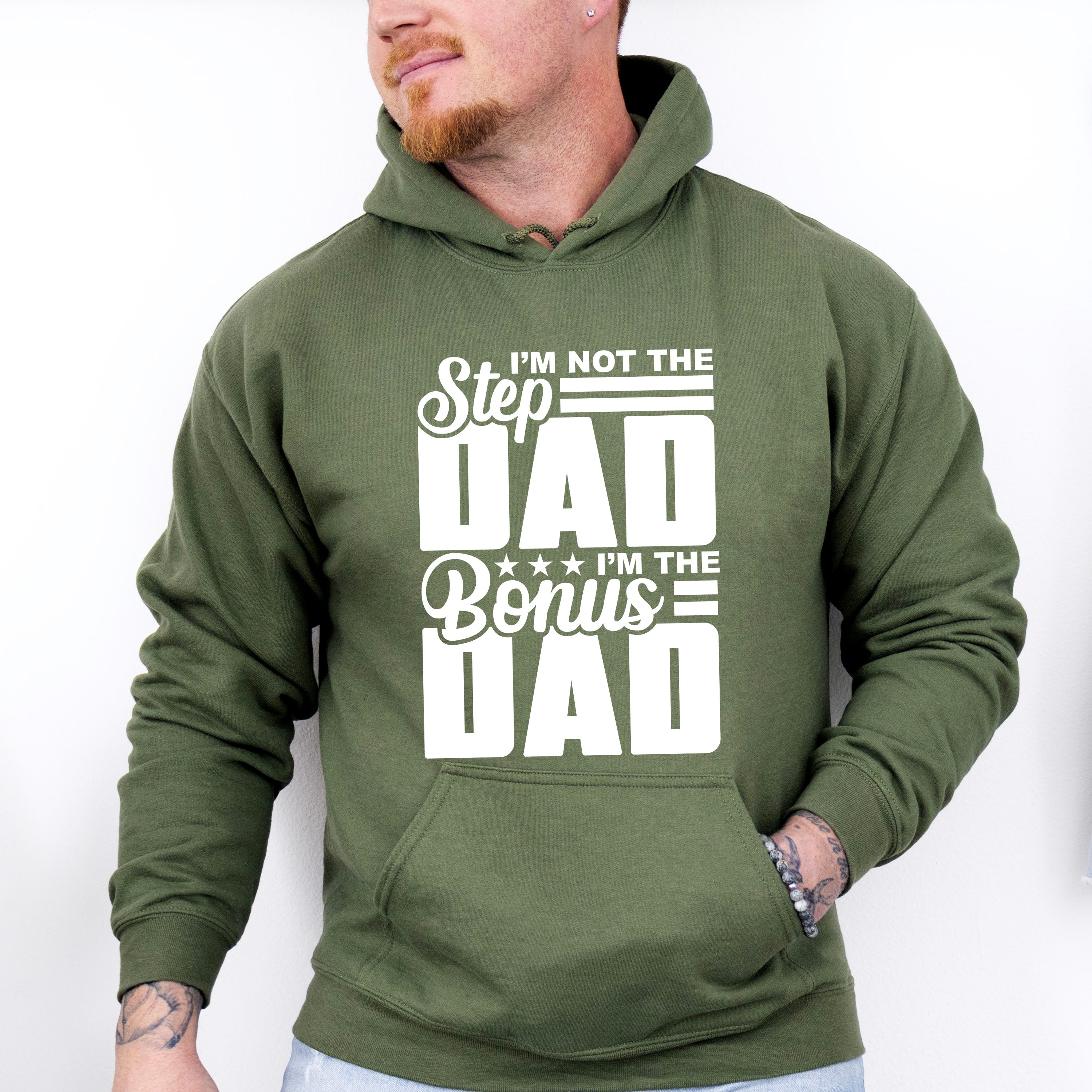I'm The Best Stepdad - Father's Day Unisex Crewneck T-Shirt Sweatshirt Hoodie