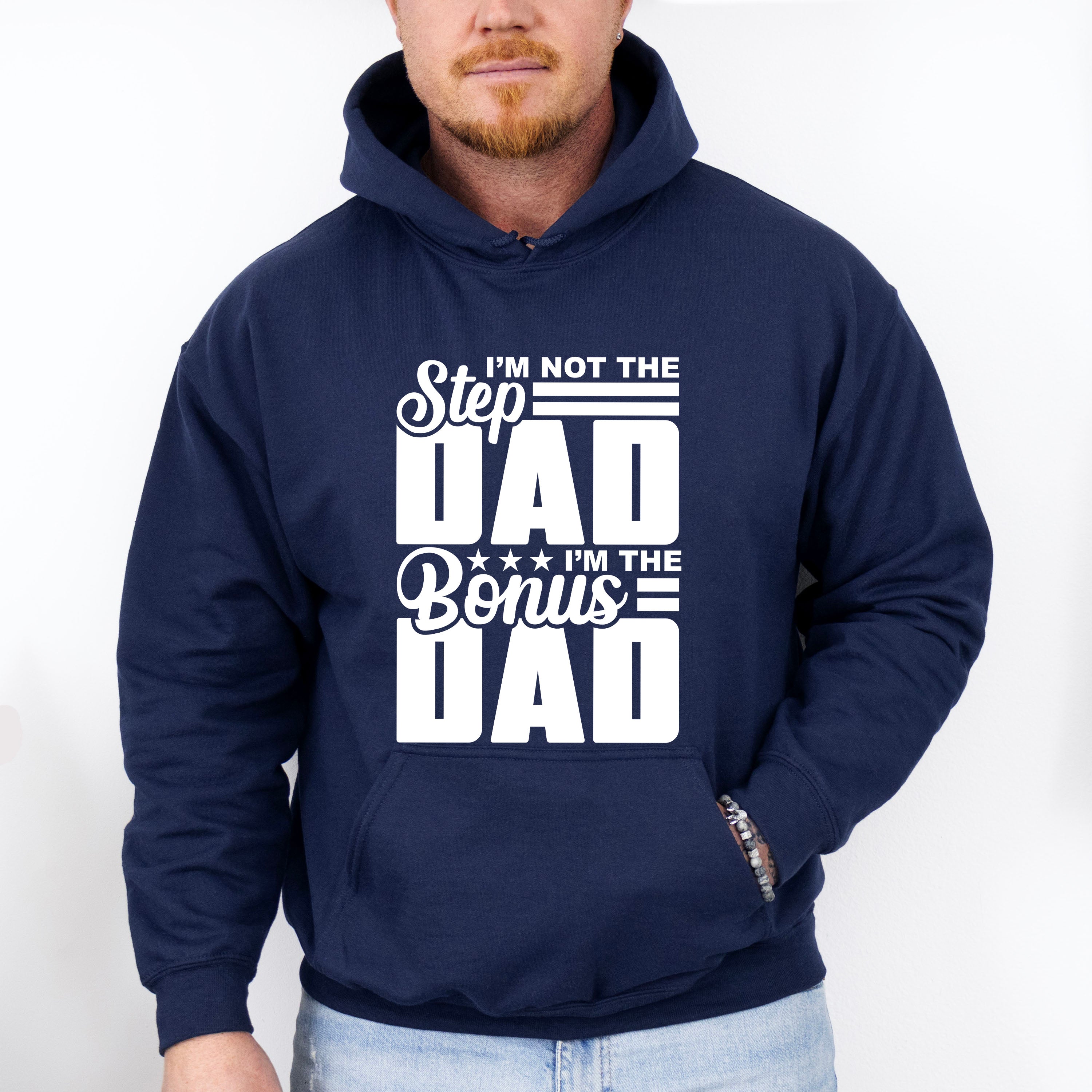I'm The Best Stepdad - Father's Day Unisex Crewneck T-Shirt Sweatshirt Hoodie