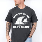 Step-dad Of The Baby Shark - Father's Day Unisex Crewneck T-Shirt Sweatshirt Hoodie