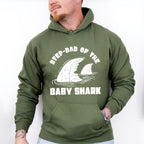 Step-dad Of The Baby Shark - Father's Day Unisex Crewneck T-Shirt Sweatshirt Hoodie