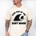 Step-dad Of The Baby Shark - Father's Day Unisex Crewneck T-Shirt Sweatshirt Hoodie