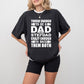 Tough Enough To Be A Dad & Stepdad - Father's Day Unisex Crewneck T-Shirt Sweatshirt Hoodie