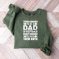 Tough Enough To Be A Dad & Stepdad - Father's Day Unisex Crewneck T-Shirt Sweatshirt Hoodie