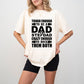 Tough Enough To Be A Dad & Stepdad - Father's Day Unisex Crewneck T-Shirt Sweatshirt Hoodie