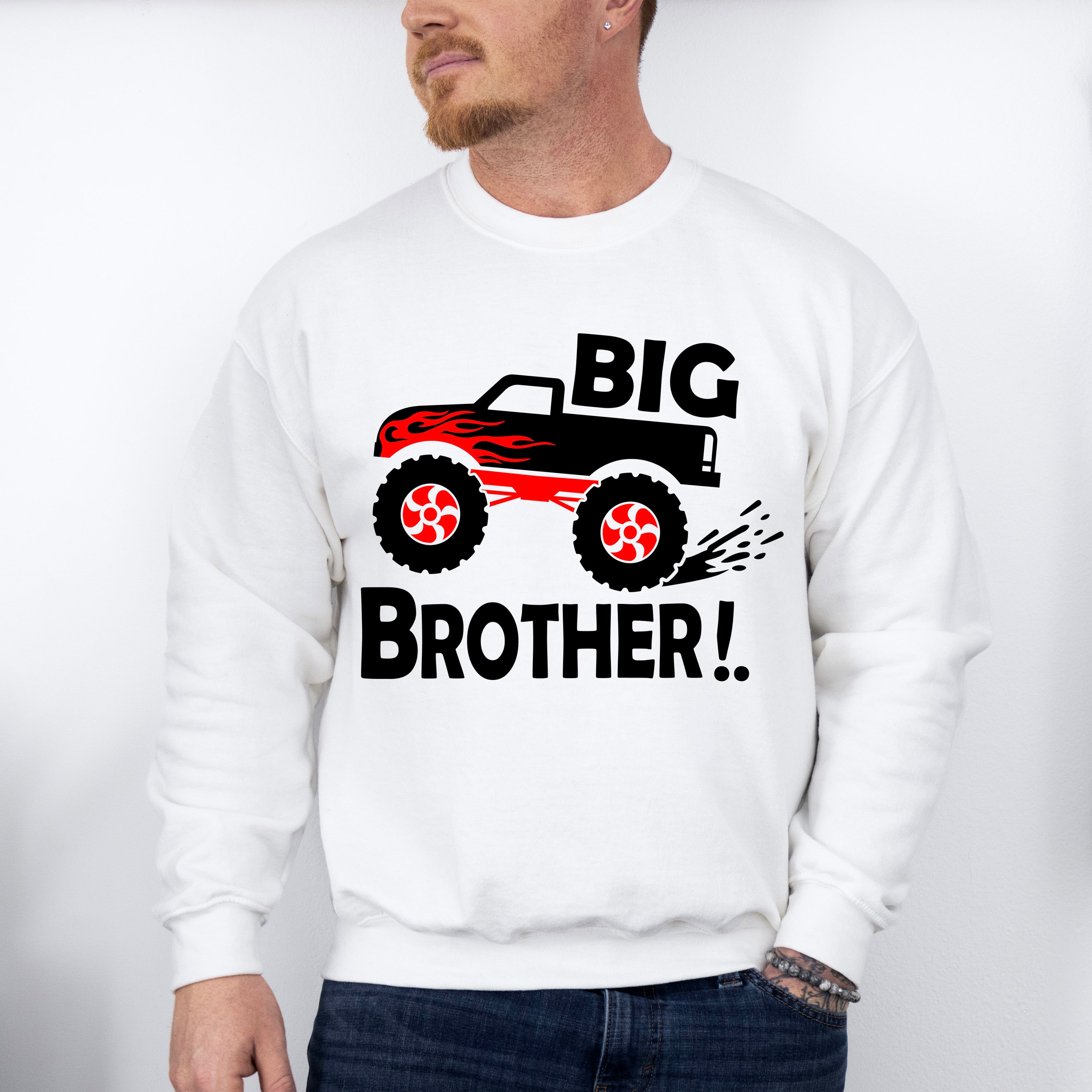 Big Brother Truck - Brother Unisex Crewneck T-Shirt Sweatshirt Hoodie
