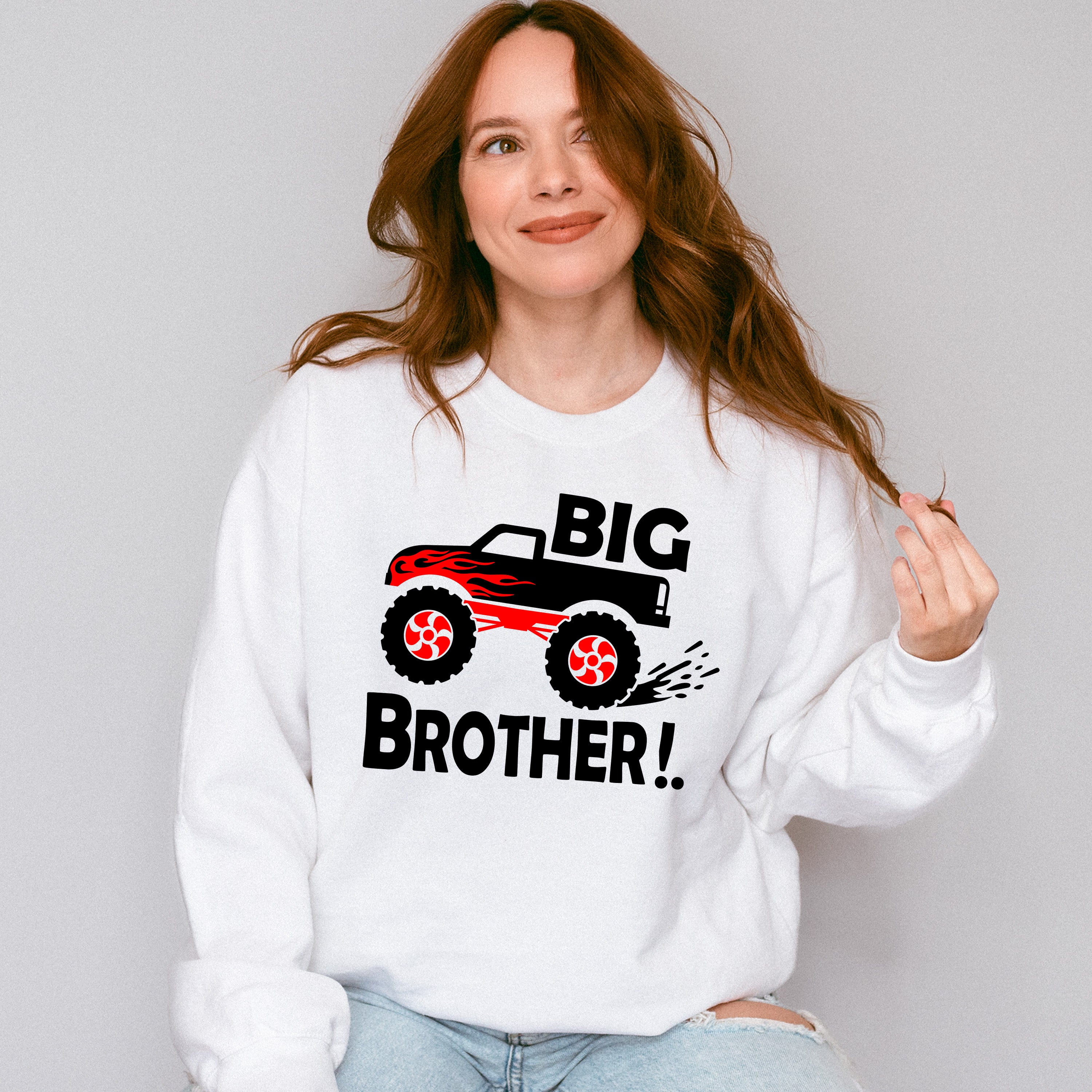 Big Brother Truck - Brother Unisex Crewneck T-Shirt Sweatshirt Hoodie