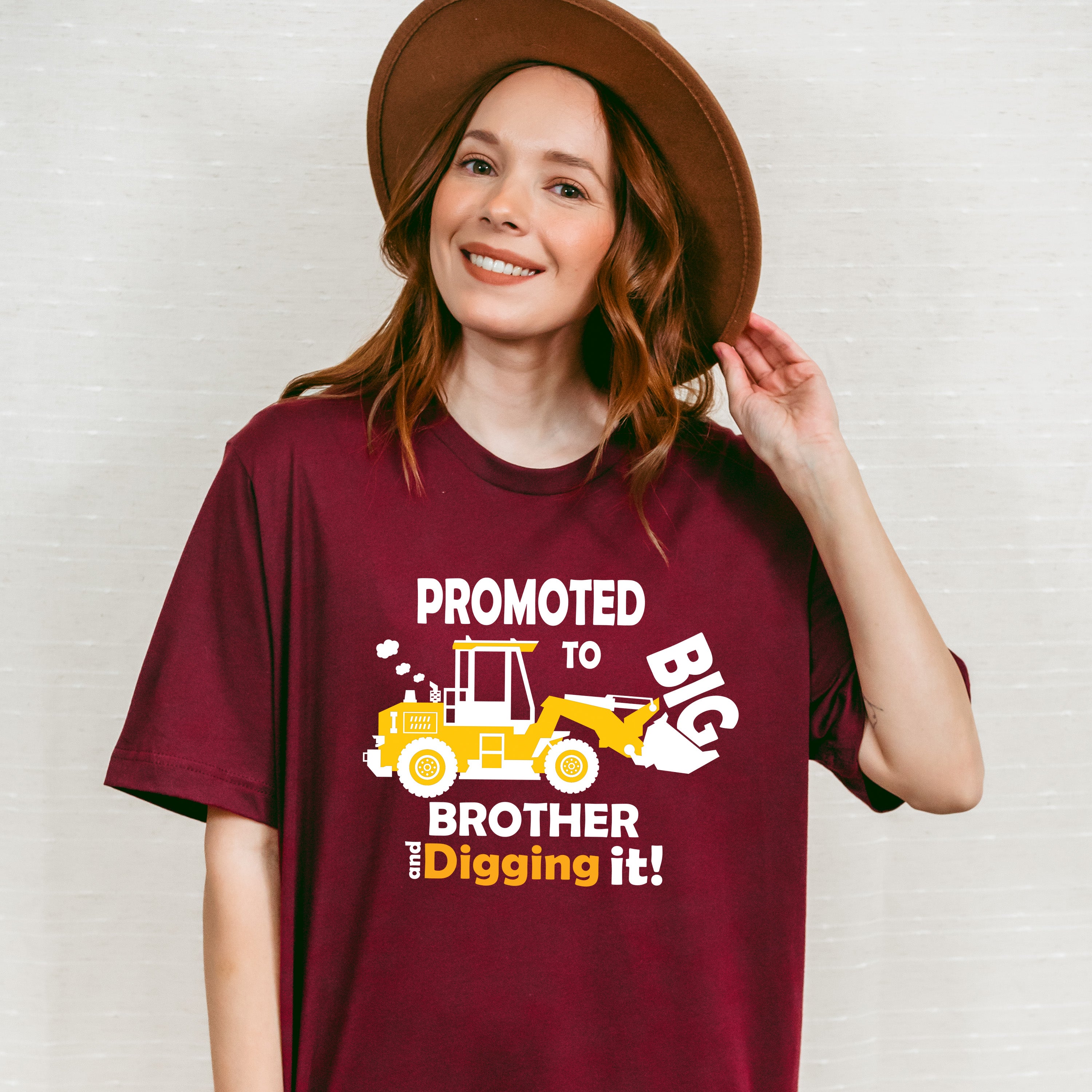Promoted To Big Brother - Brother Unisex Crewneck T-Shirt Sweatshirt Hoodie