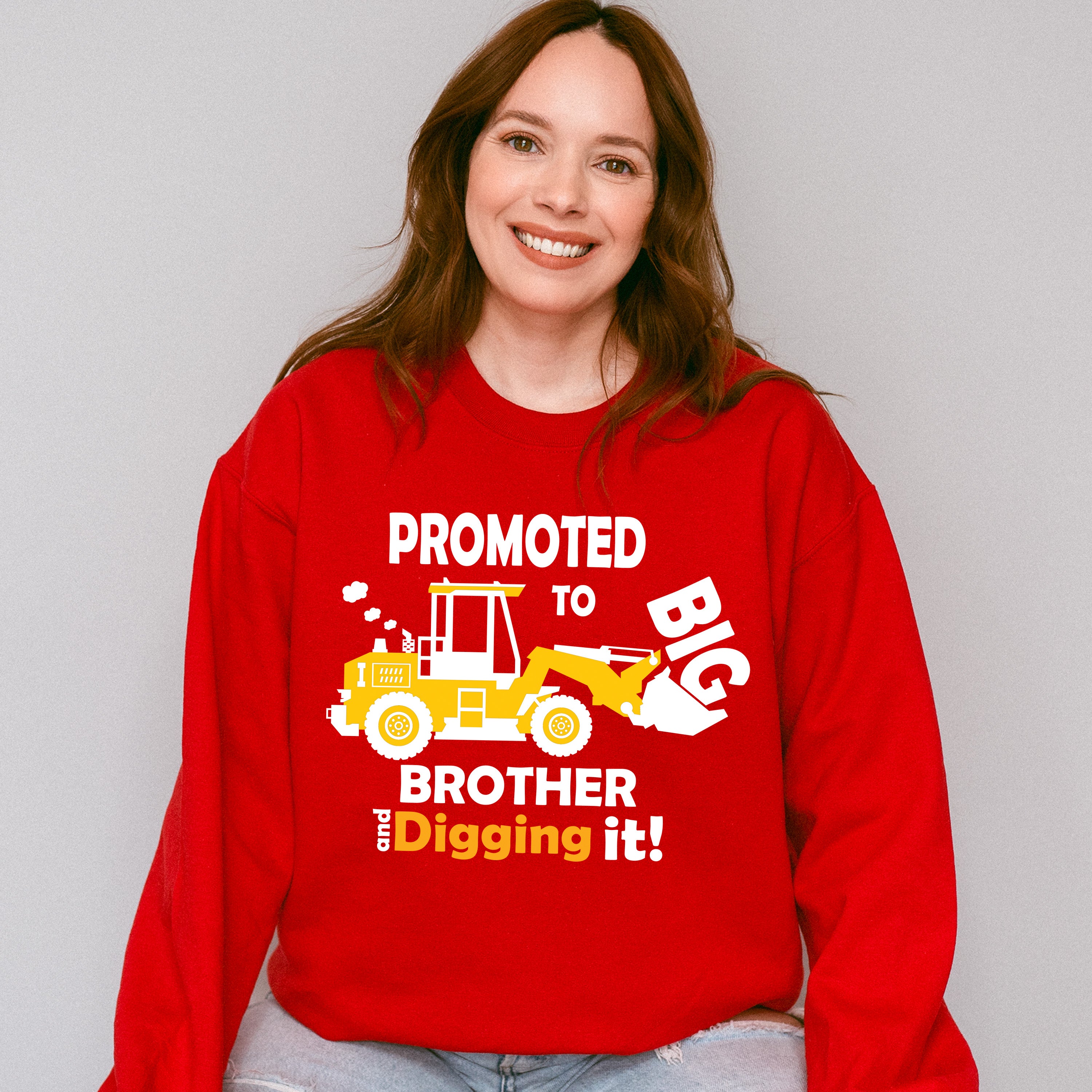 Promoted To Big Brother - Brother Unisex Crewneck T-Shirt Sweatshirt Hoodie