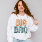 Big Bro Orange And Green - Brother Unisex Crewneck T-Shirt Sweatshirt Hoodie