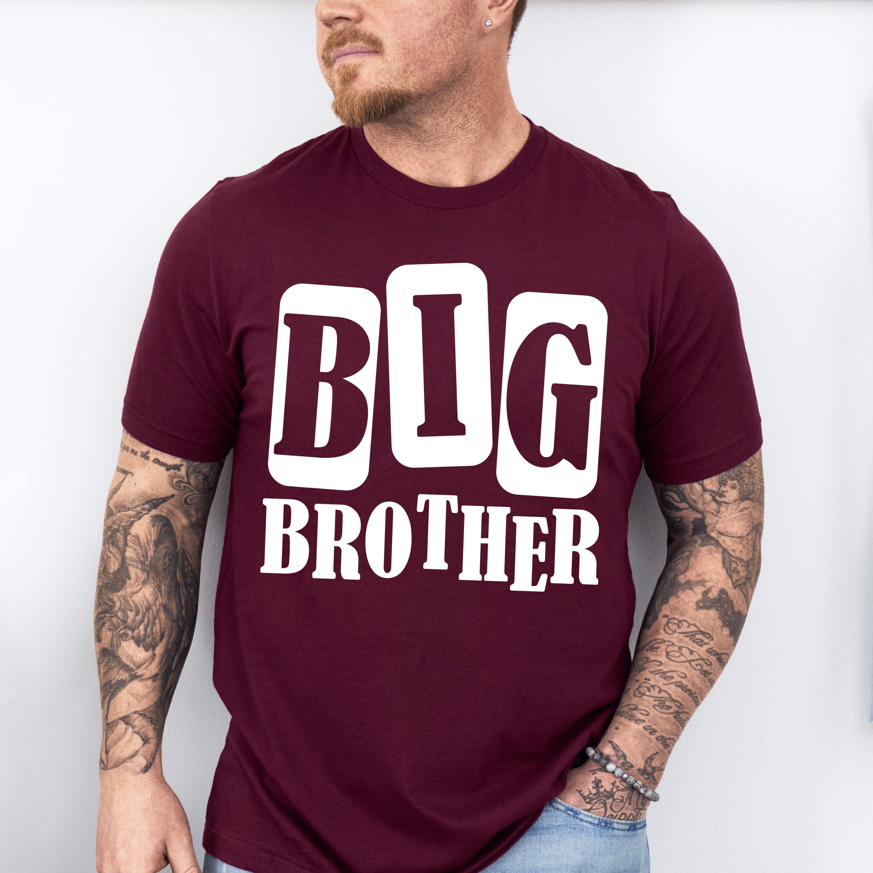 Big Brother Design - Brother Unisex Crewneck T-Shirt Sweatshirt Hoodie