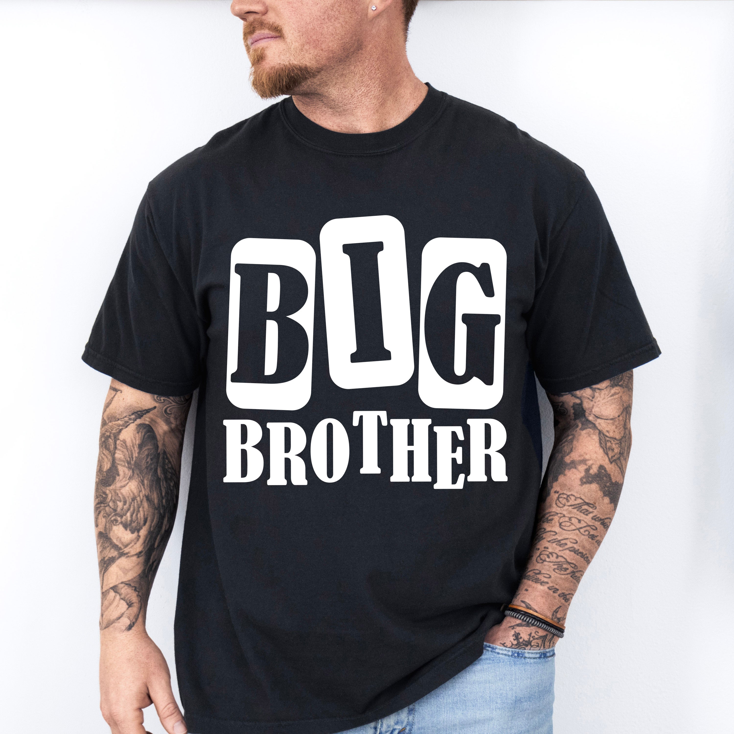 Big Brother Design - Brother Unisex Crewneck T-Shirt Sweatshirt Hoodie