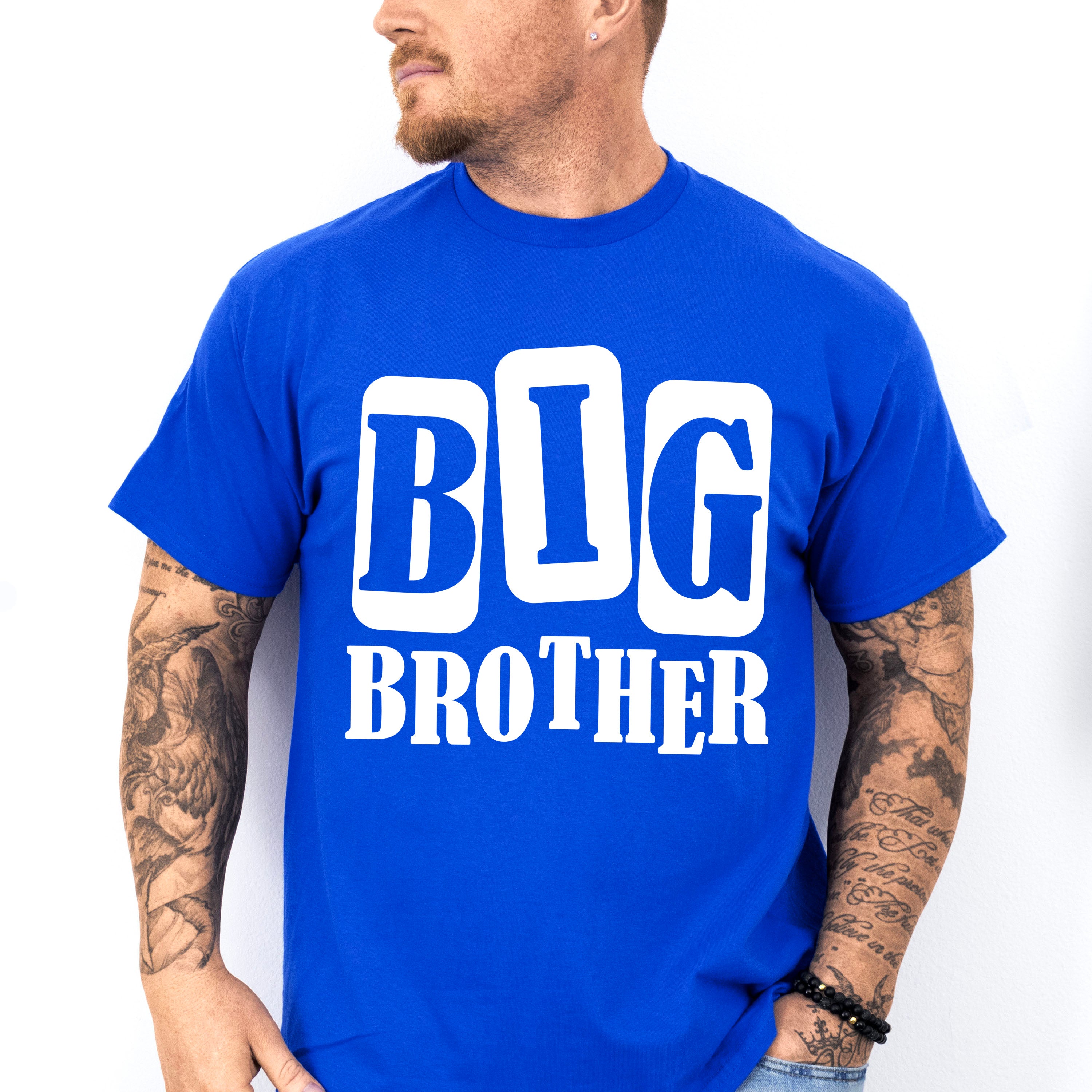 Big Brother Design - Brother Unisex Crewneck T-Shirt Sweatshirt Hoodie