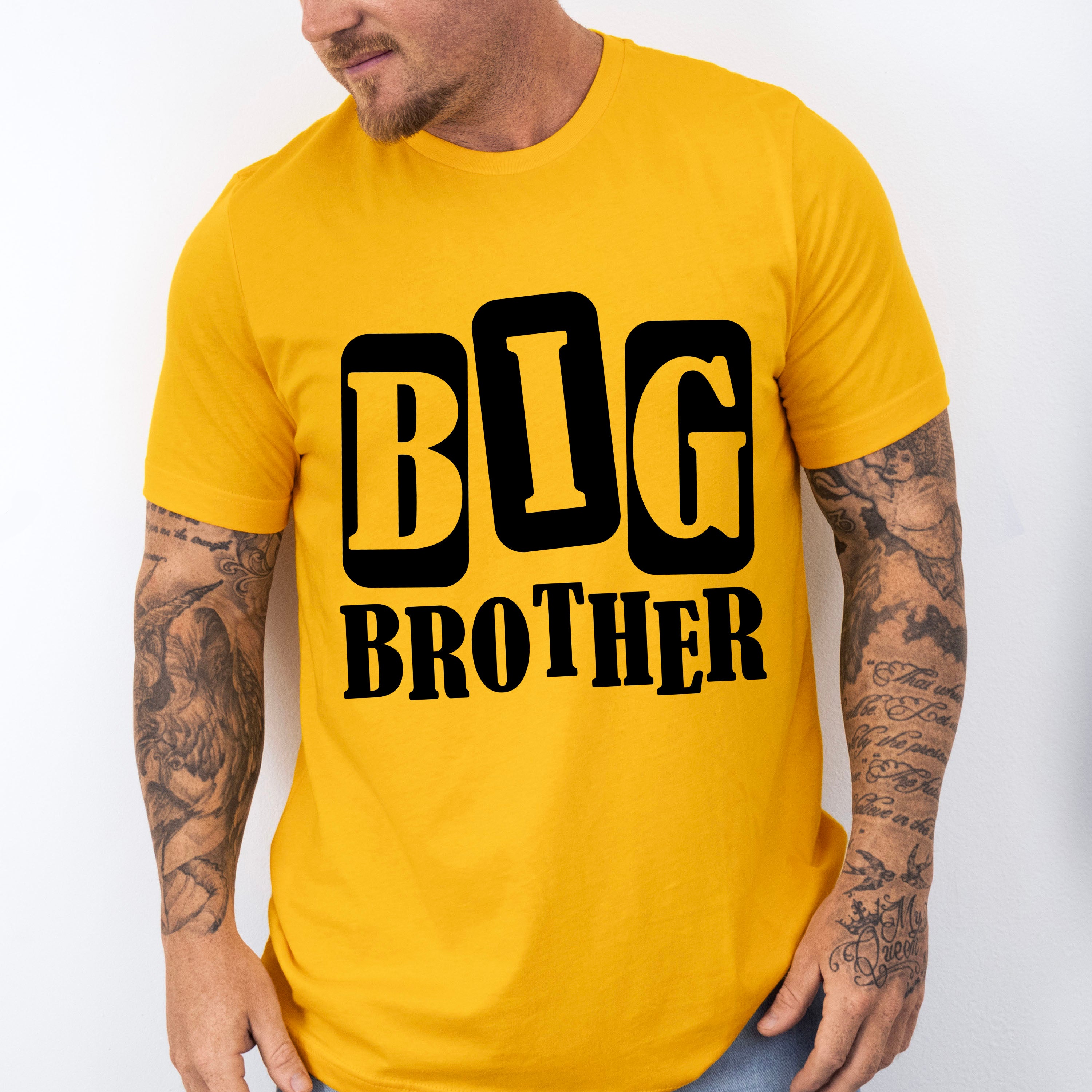Big Brother Design - Brother Unisex Crewneck T-Shirt Sweatshirt Hoodie