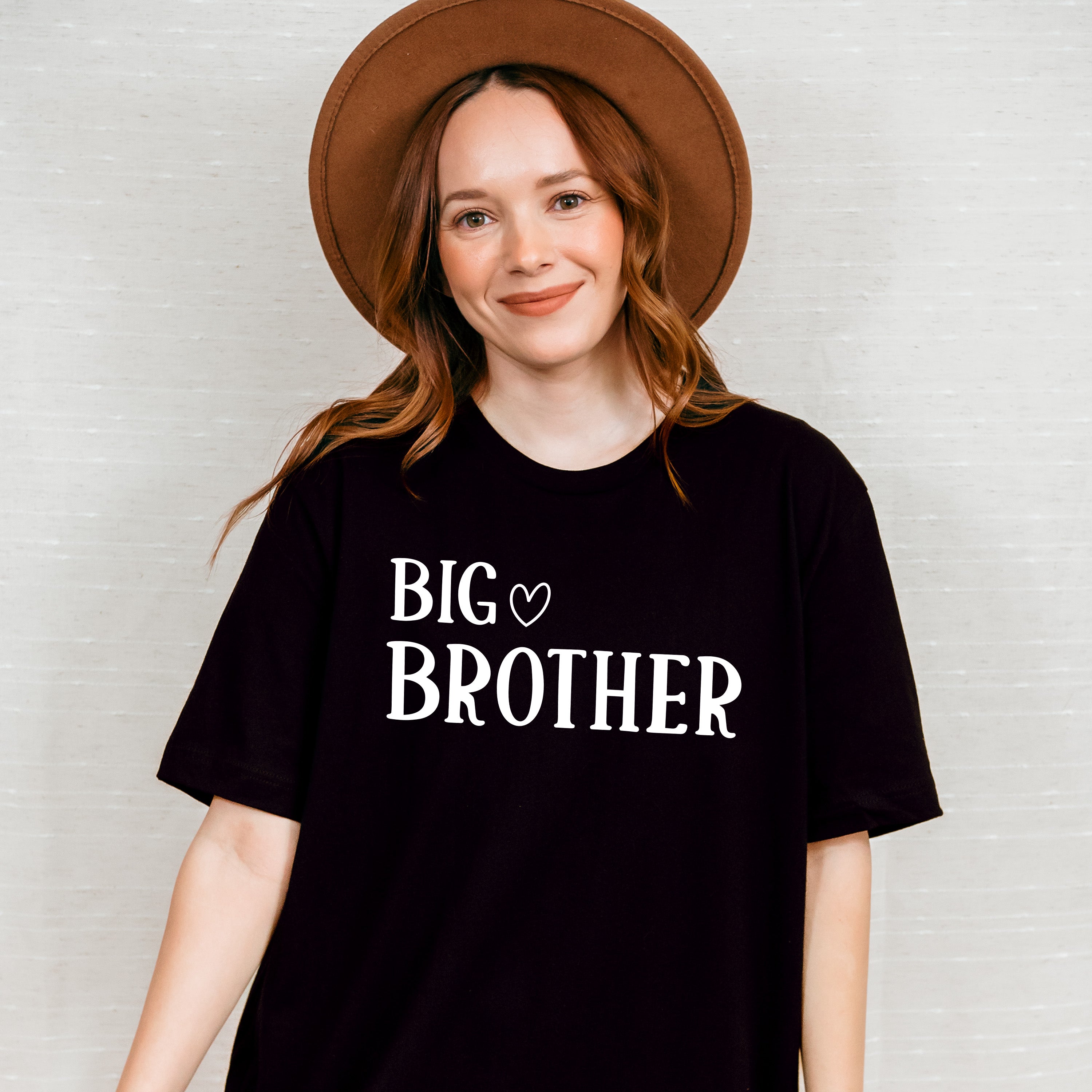 Big Brother Heart Design - Brother Unisex Crewneck T-Shirt Sweatshirt Hoodie