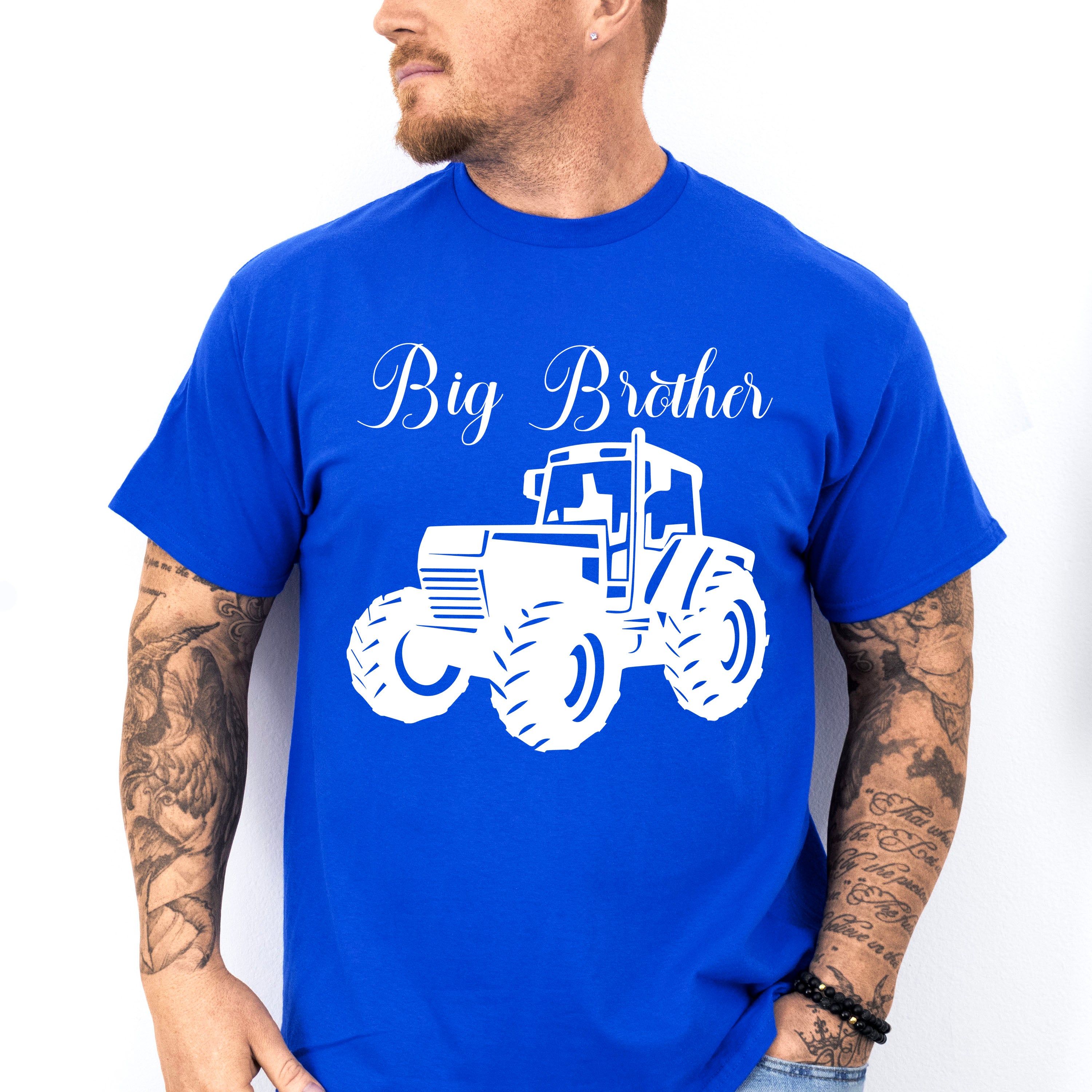 Big Brother Tractor - Brother Unisex Crewneck T-Shirt Sweatshirt Hoodie