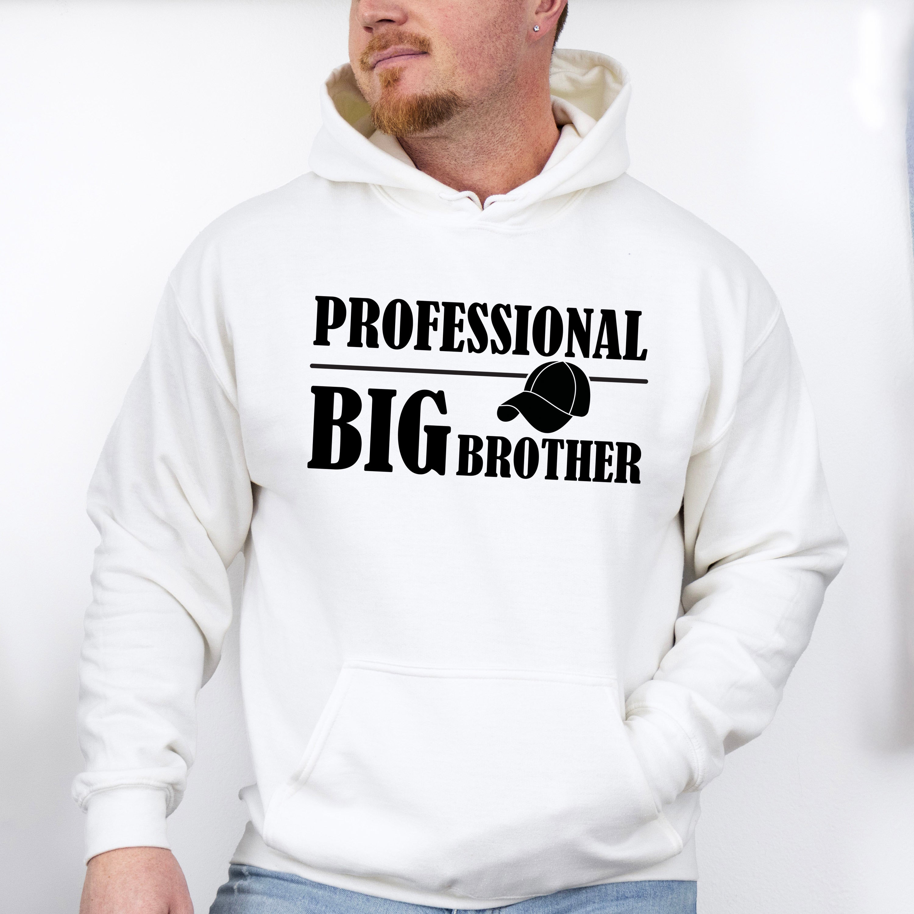 Professional Big Brother Hat - Brother Unisex Crewneck T-Shirt Sweatshirt Hoodie