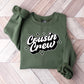 Cousin Crew Black and White - Cousins Unisex Crewneck T-Shirt Sweatshirt Hoodie