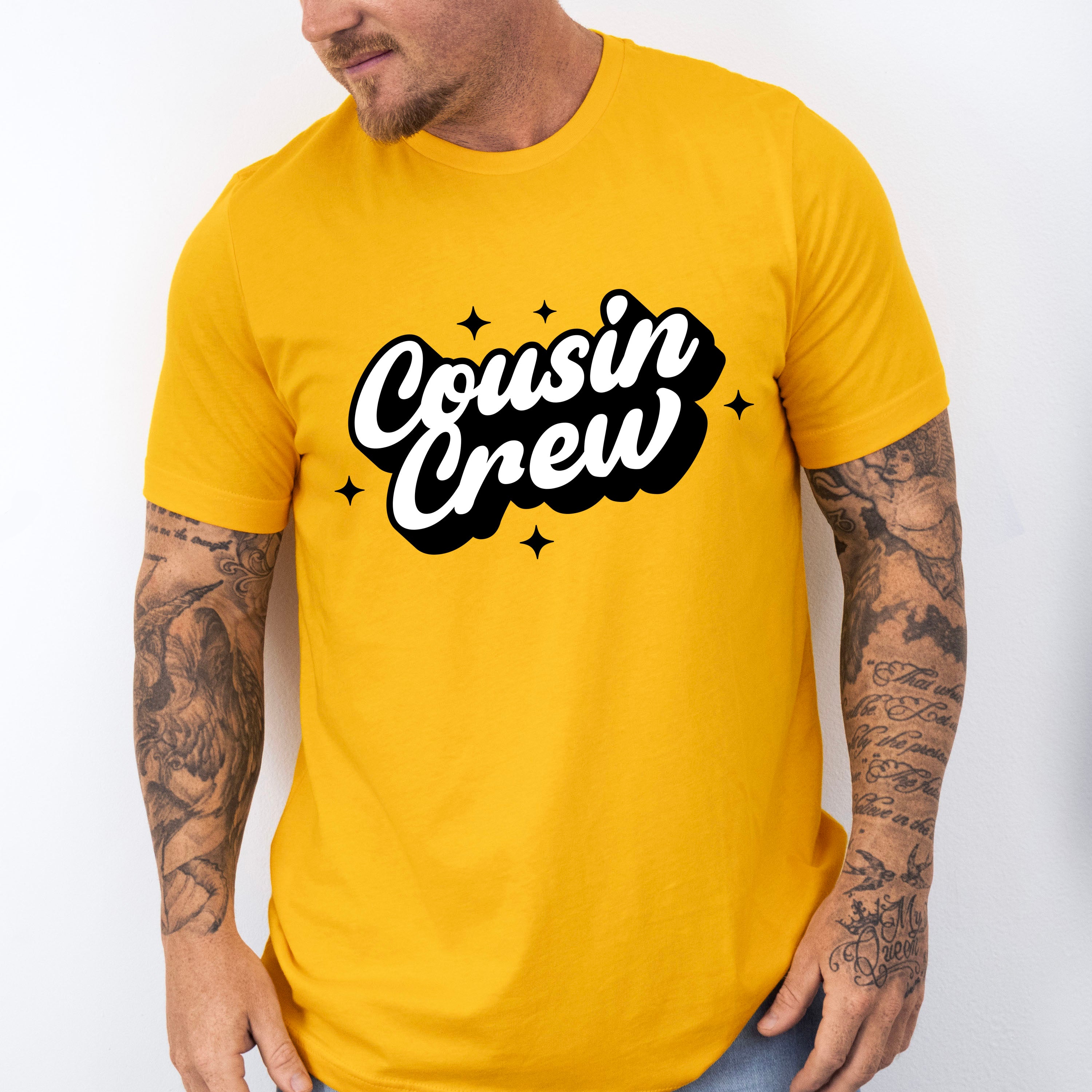 Cousin Crew Black and White - Cousins Unisex Crewneck T-Shirt Sweatshirt Hoodie