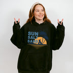 Sun Salt Sand Summer Design - Summer Theme Unisex Crewneck T-Shirt Sweatshirt Hoodie