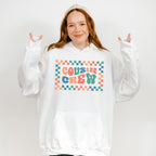 Cousin Crew Checkered Design - Cousins Unisex Crewneck T-Shirt Sweatshirt Hoodie