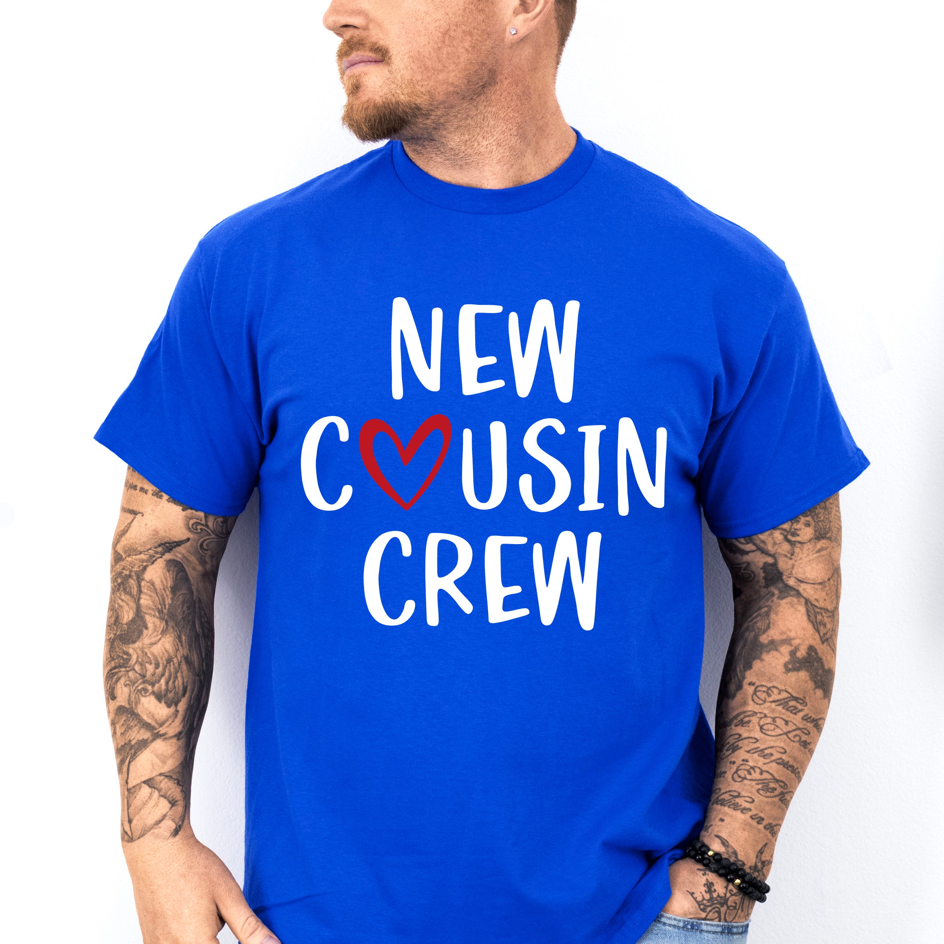 New Cousin Crew Heart - Cousins Unisex Crewneck T-Shirt Sweatshirt Hoodie
