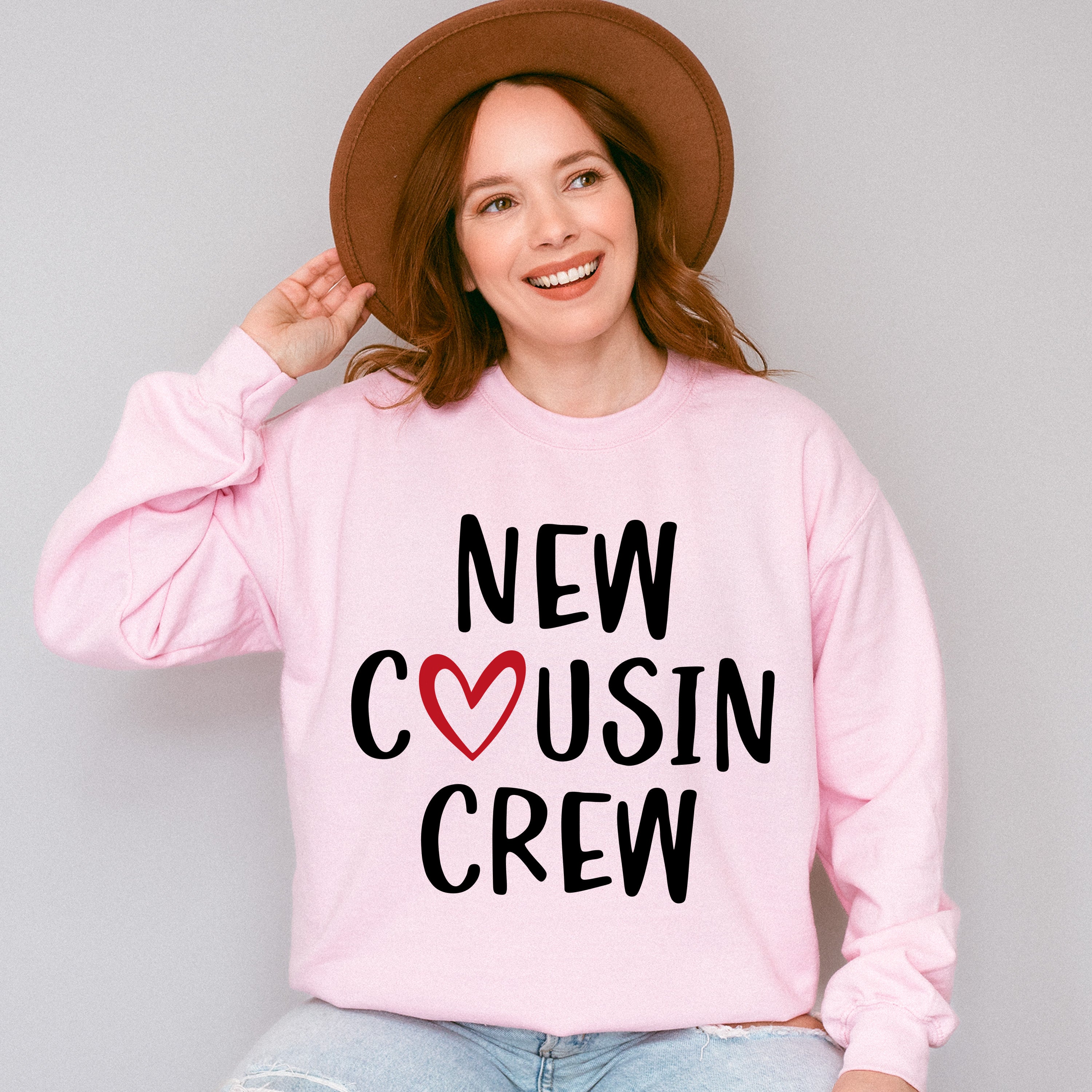 New Cousin Crew Heart - Cousins Unisex Crewneck T-Shirt Sweatshirt Hoodie