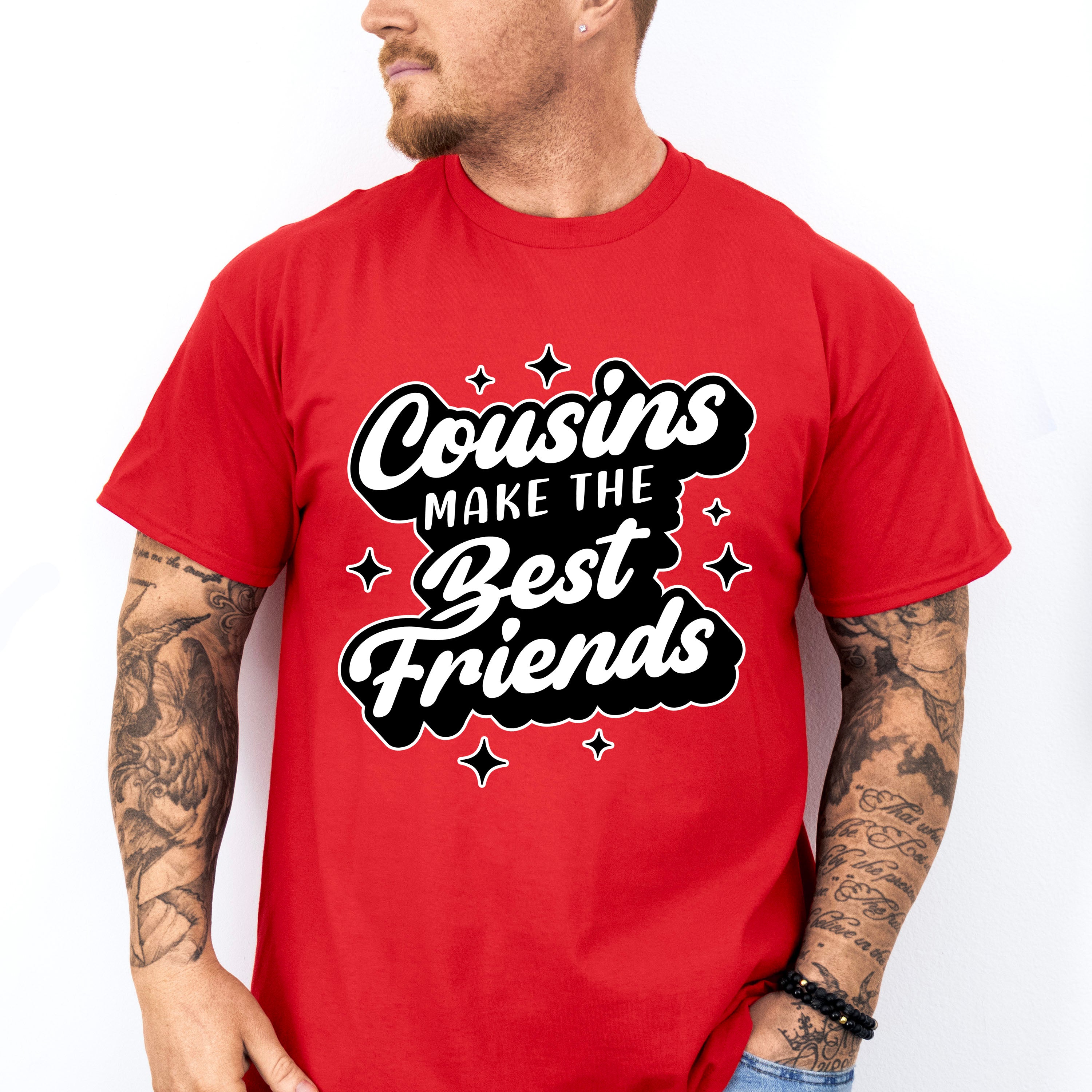 Cousins Make The Best Friends - Cousins Unisex Crewneck T-Shirt Sweatshirt Hoodie