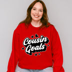 Cousin Goals - Cousins Unisex Crewneck T-Shirt Sweatshirt Hoodie