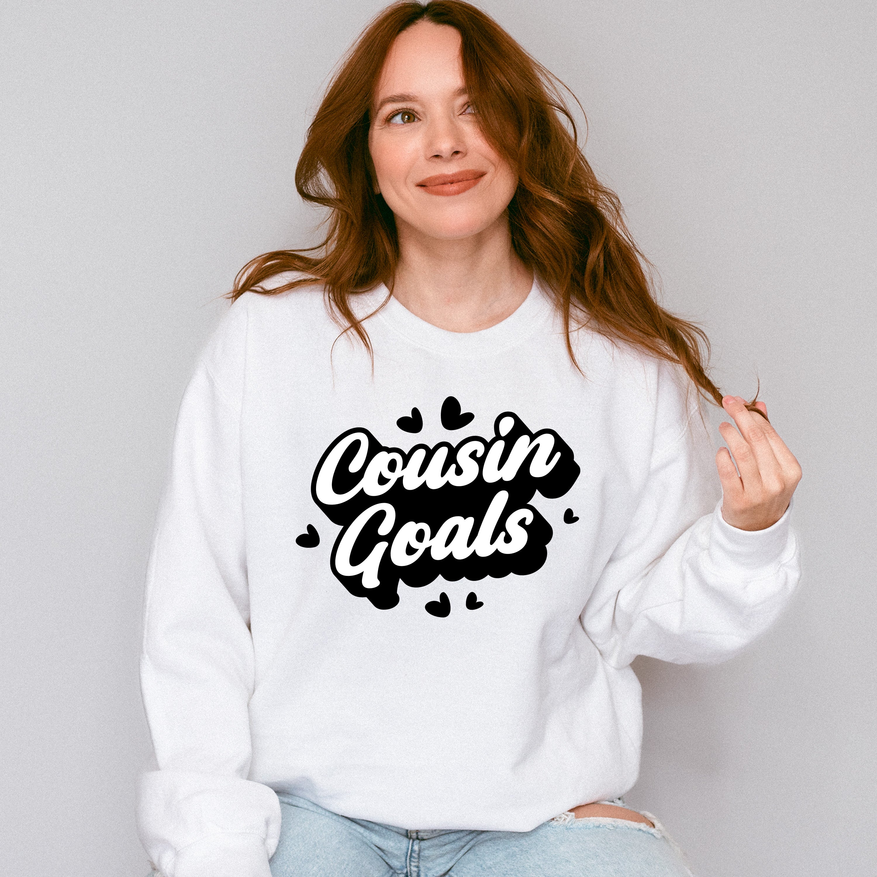 Cousin Goals - Cousins Unisex Crewneck T-Shirt Sweatshirt Hoodie