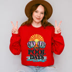 Sun Rays and Pool Days - Summer Theme Unisex Crewneck T-Shirt Sweatshirt Hoodie