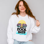 Sun Rays and Pool Days - Summer Theme Unisex Crewneck T-Shirt Sweatshirt Hoodie