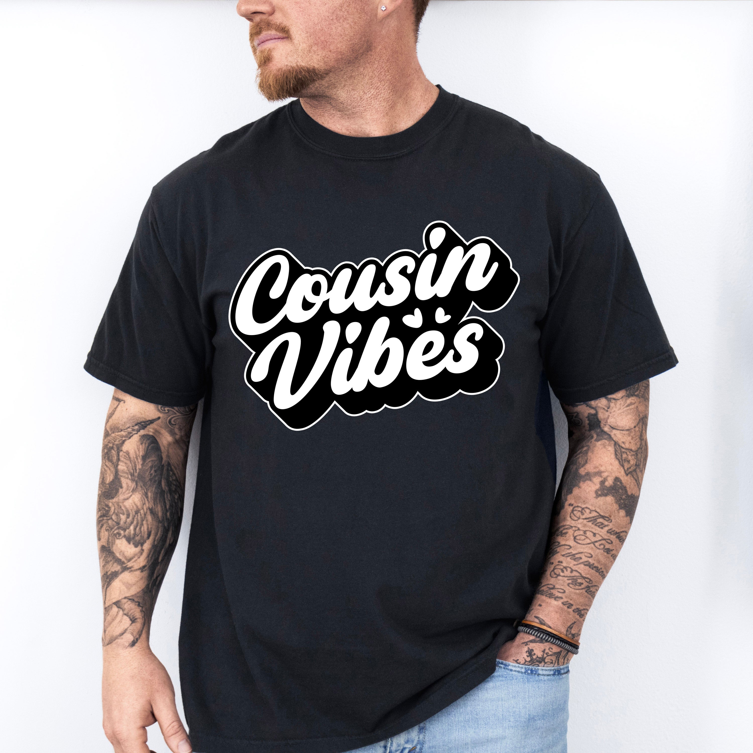 Cousin Vibes - Cousins Unisex Crewneck T-Shirt Sweatshirt Hoodie
