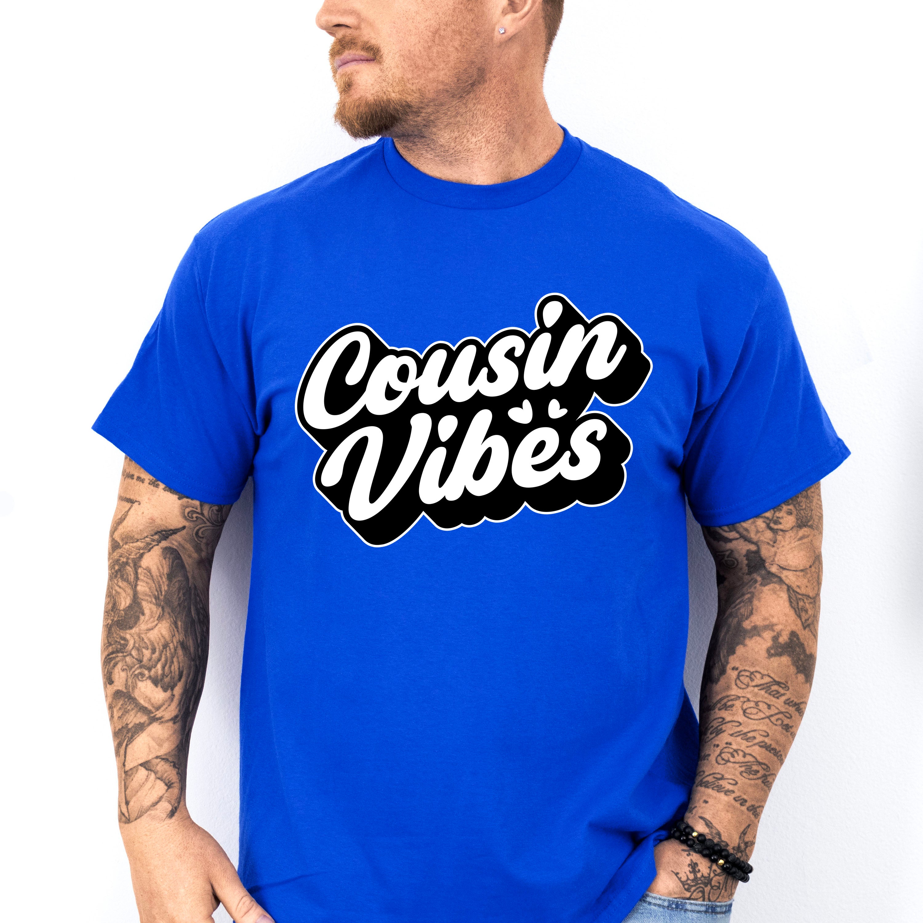 Cousin Vibes - Cousins Unisex Crewneck T-Shirt Sweatshirt Hoodie