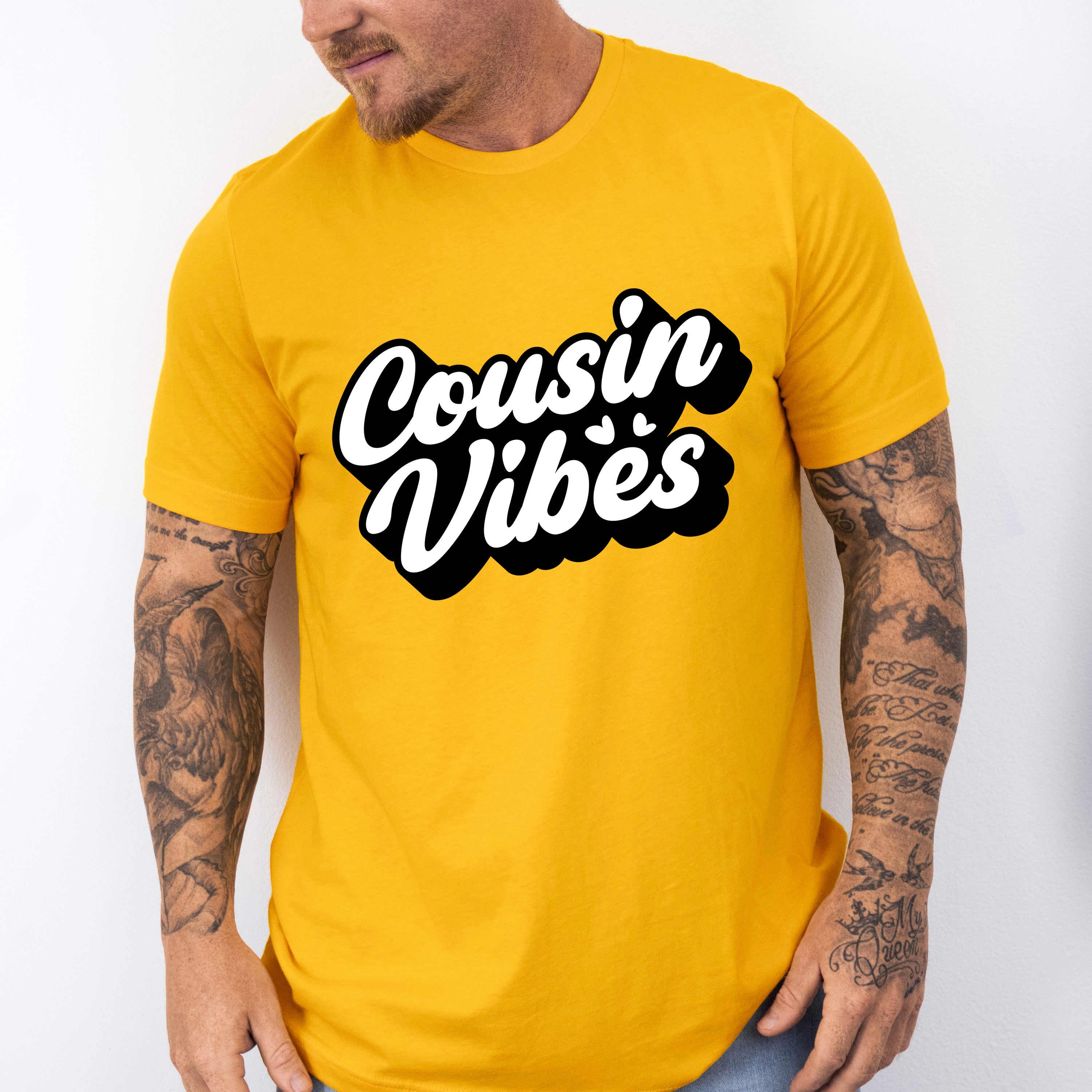 Cousin Vibes - Cousins Unisex Crewneck T-Shirt Sweatshirt Hoodie