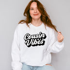 Cousin Vibes - Cousins Unisex Crewneck T-Shirt Sweatshirt Hoodie