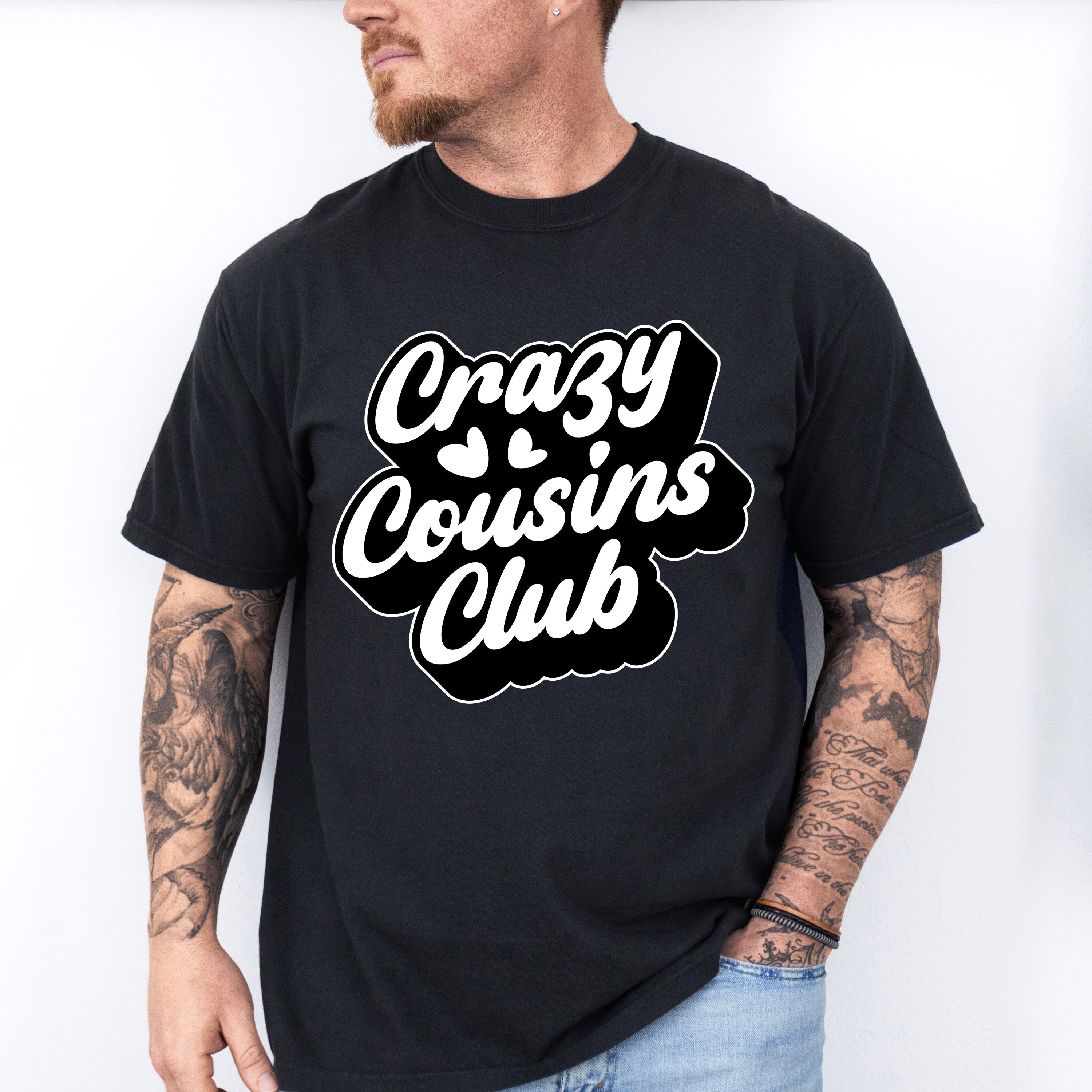 Crazy Cousins Club Design - Cousins Unisex Crewneck T-Shirt Sweatshirt Hoodie
