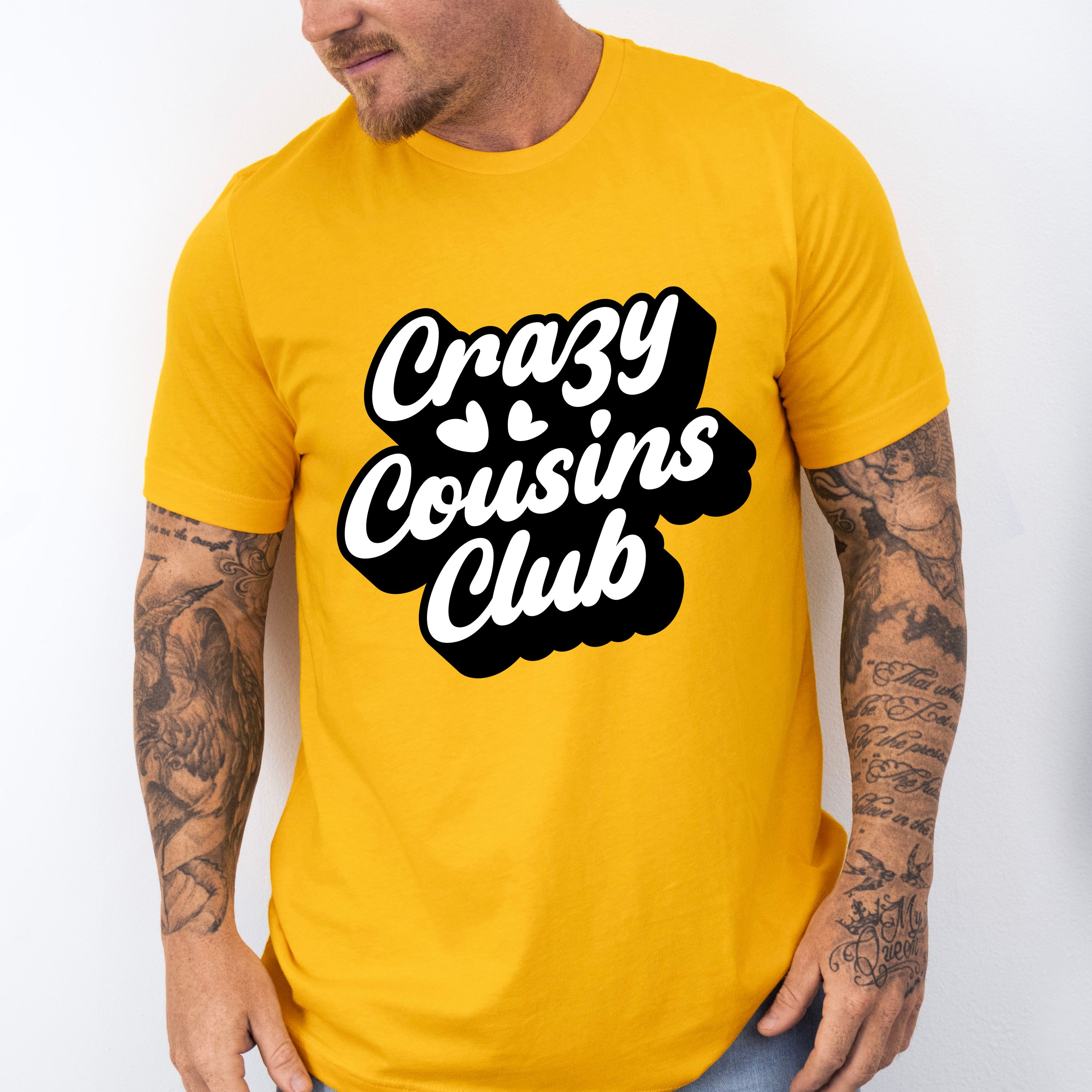 Crazy Cousins Club Design - Cousins Unisex Crewneck T-Shirt Sweatshirt Hoodie
