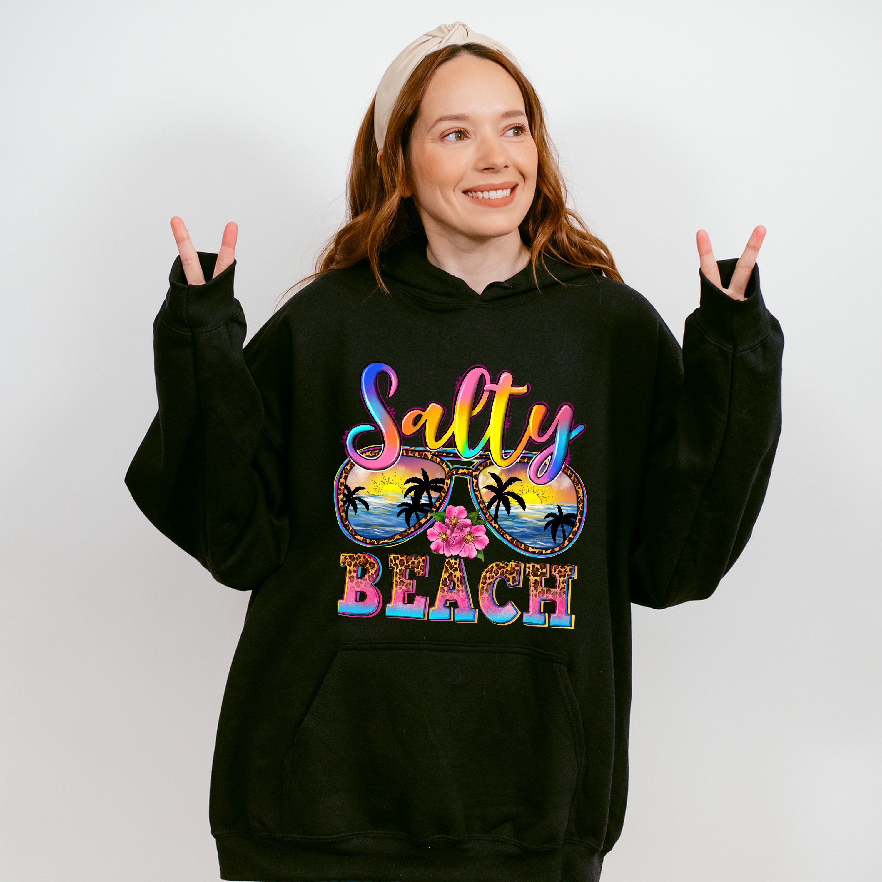 Salty Beach Summer Design - Summer Theme Unisex Crewneck T-Shirt Sweatshirt Hoodie